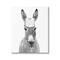 Stupell Industries Donkey Toilet Paper Funny Bathroom Canvas Wall Art